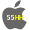 Aplicativo 55HH para iOS